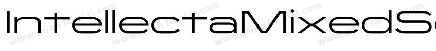 IntellectaMixedScript Regular字体转换